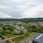 Das Foto zeigt eine Luftaufnahme vom Stadtteil Besseringen.