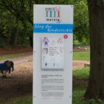 Das Foto zeigt die fünfte Stele des 