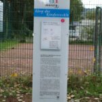 Das Foto zeigt die siebte Stele des 