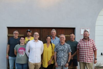 Das Foto zeigt die Mitglieder des Ortsrates Ballern 2024-2029.