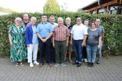 Das Foto zeigt die Mitglieder des Ortsrates Brotdorf 2024-2029.