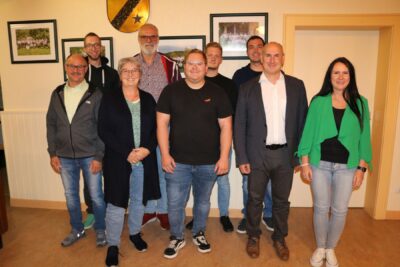 Das Foto zeigt die Mitglieder des Ortsrates Büdingen 2024-2029.
