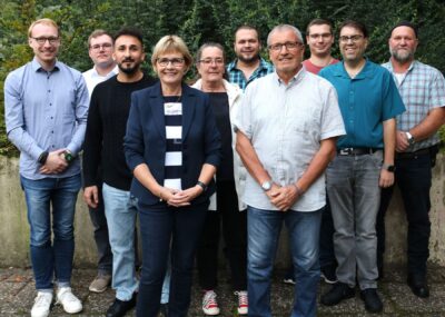 Das Foto zeigt die Mitglieder des Ortsrates Hilbringen 2024-2029.