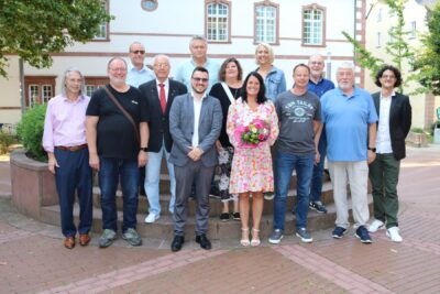 Das Foto zeigt die Mitglieder des Ortsrates Merzig 2024-2029.