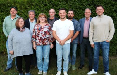 Das Foto zeigt die Mitglieder des Ortsrates Weiler 2024-2029.