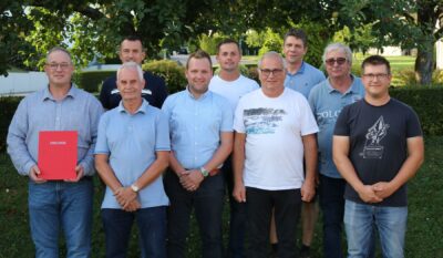 Das Foto zeigt die Mitglieder des Ortsrates Wellingen 2024-2029.