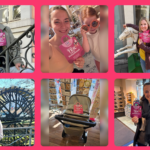 Das Foto zeigt eine Collage aus sechs Bildern, die Kundinnen und Kunden zeigen, die an der Kampagne Ich bin Teil meiner Einkaufsstadt teilnehmen.