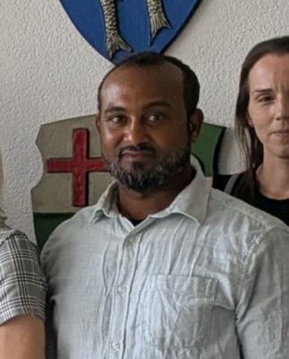 Das Foto zeigt Abraham Fetwi, den Vorsitzenden des Integrationsbeirates.