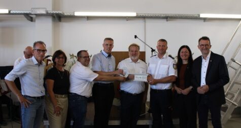 Pressemeldung:  Neues Feuerwehrgerätehaus in Brotdorf übergeben