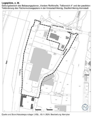 Lageplan des im Text erwähnten Bereiches
