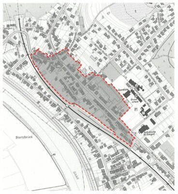 Lageplan des Stadtteils Besseringen