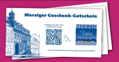 Muster eines VHG-Gutscheins mit QR-Code zum Scannen