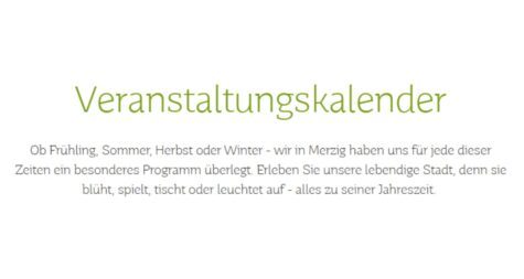 Veranstaltungskalender & Veranstaltungsmelder