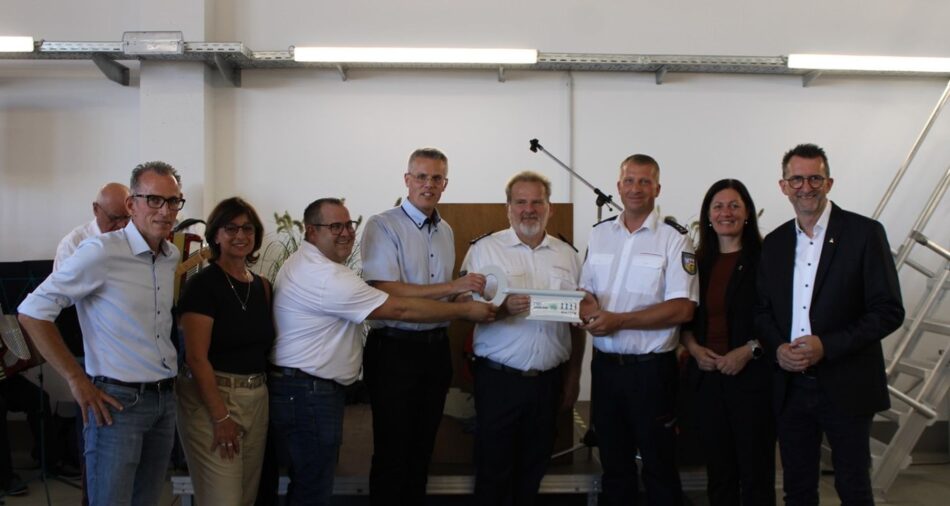 Einweihung des neuen Gerätehauses beim Löschbezirk Brotdorf