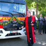 Einsegnung des MLF des Löschbezirks Mechern