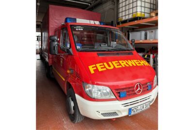 Gerätewagen des Landkreises Merzig-Wadern