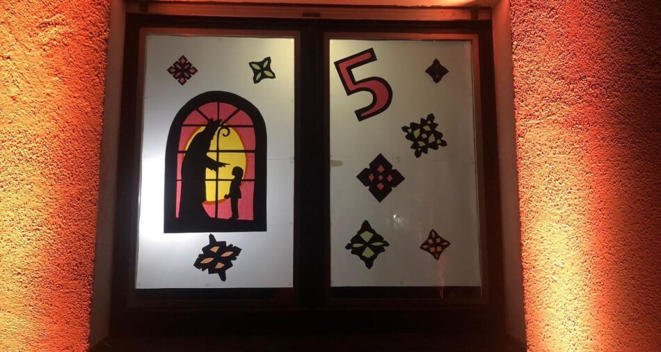 5. Fenster des Lebendigen Adventskalenders 2023 bei Familie Wagner