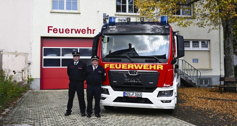 Fuhrpark, Gerätehaus, Führung des Löschbezirks Mechern