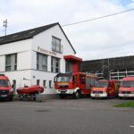Gerätehaus und Fuhrpark des Löschbezirks Schwemlingen-Weiler