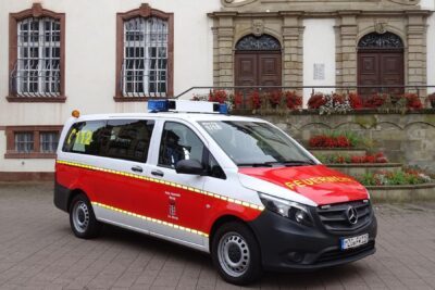 Mannschaftstransportwagen des Löschbezirks Merzig