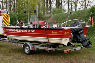 Mehrzweckboot des Löschbezirks Merzig