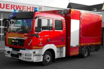 Mehrzweckfahrzeug des Löschbezirks Besseringen