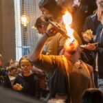 Feuerspucker beim Mondscheinmarkt 2024