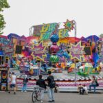 Fahrgeschäft Break Dancer auf der Sommerkirmes 2025