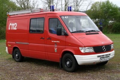 Tragkraftspritzenfahrzeug des Löschbezirks Ballern