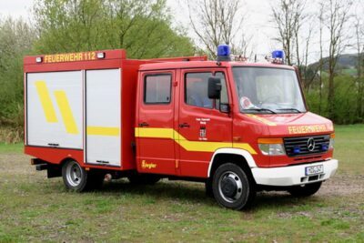 Tragkraftspritzenfahrzeug des Löschbezirks Fitten