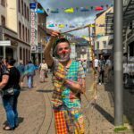 Straßenzauberei beim verkaufsoffenen Sonntag an der Sommerkirmes 2025