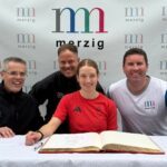 Eintrag ins Goldene Buch: Johanna Recktenwald (Biathlon Tour 2026)