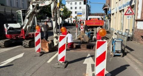 Pressemeldung:  Aktueller Stand zum Kanaleinbruch in der Hochwaldstraße