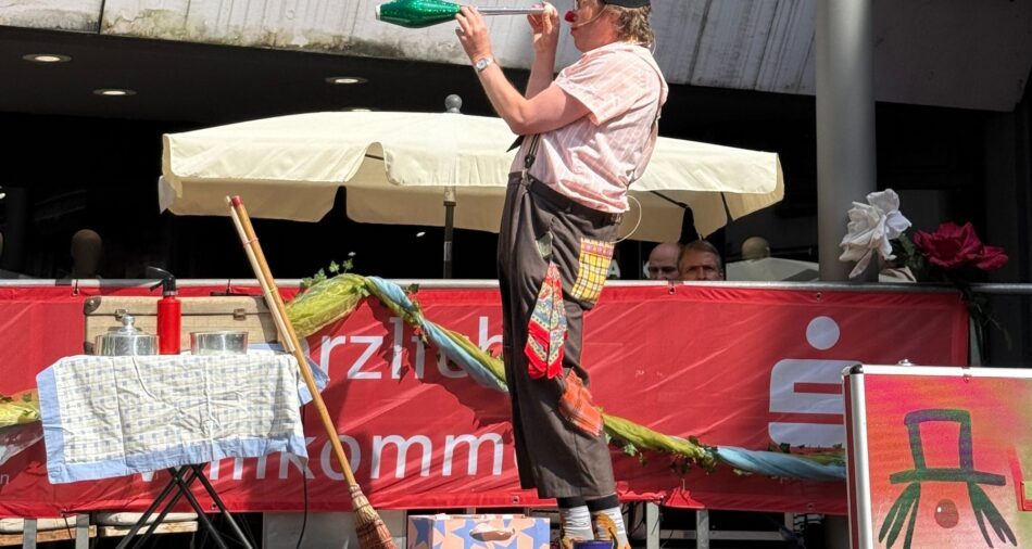 Clown Lolek macht Quatsch