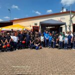 Gruppenfoto der Jugendwehren der Kreisstadt Merzig